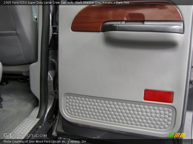 Dark Shadow Grey Metallic / Dark Flint 2005 Ford F250 Super Duty Lariat Crew Cab 4x4