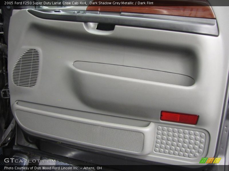 Dark Shadow Grey Metallic / Dark Flint 2005 Ford F250 Super Duty Lariat Crew Cab 4x4