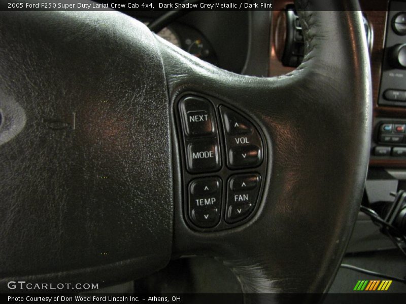 Dark Shadow Grey Metallic / Dark Flint 2005 Ford F250 Super Duty Lariat Crew Cab 4x4