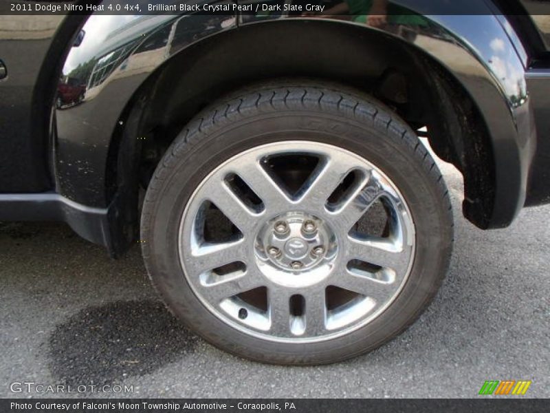 Brilliant Black Crystal Pearl / Dark Slate Gray 2011 Dodge Nitro Heat 4.0 4x4