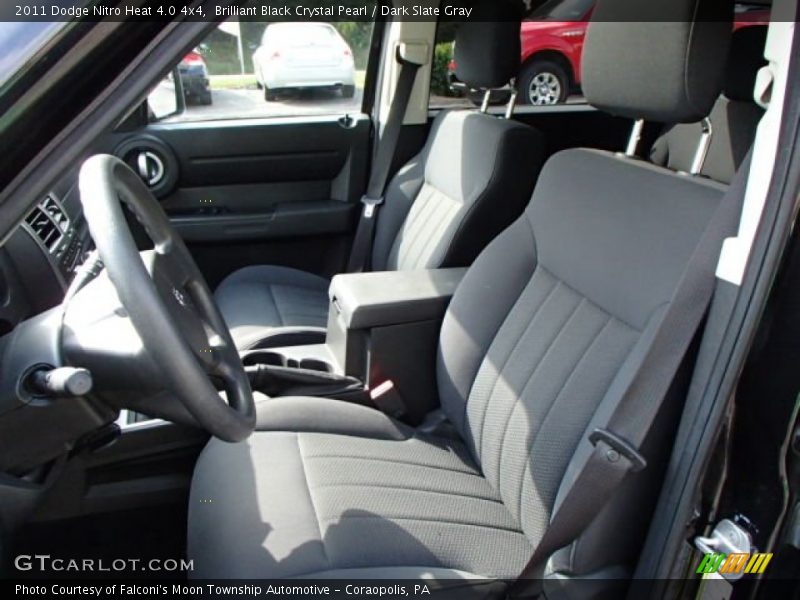 Brilliant Black Crystal Pearl / Dark Slate Gray 2011 Dodge Nitro Heat 4.0 4x4