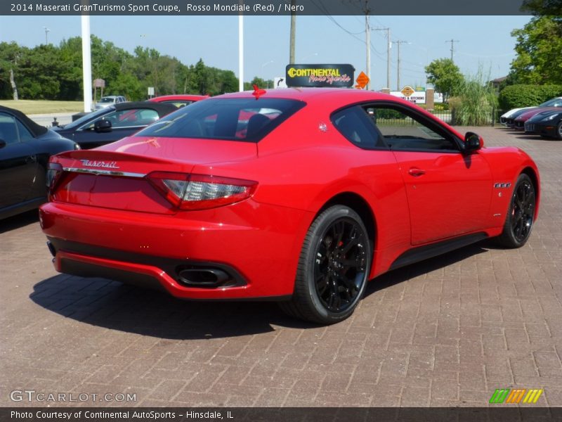 Rosso Mondiale (Red) / Nero 2014 Maserati GranTurismo Sport Coupe