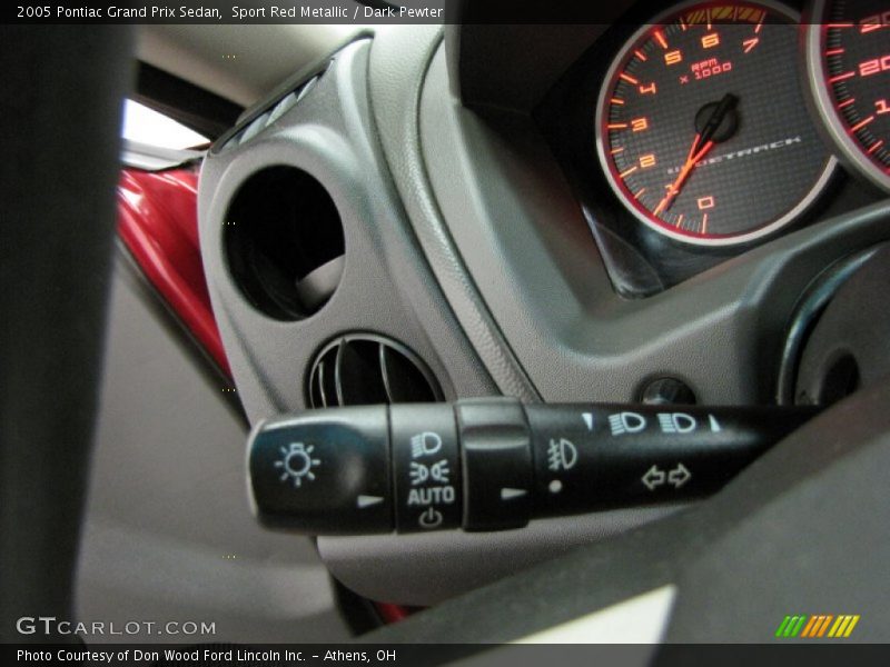 Sport Red Metallic / Dark Pewter 2005 Pontiac Grand Prix Sedan