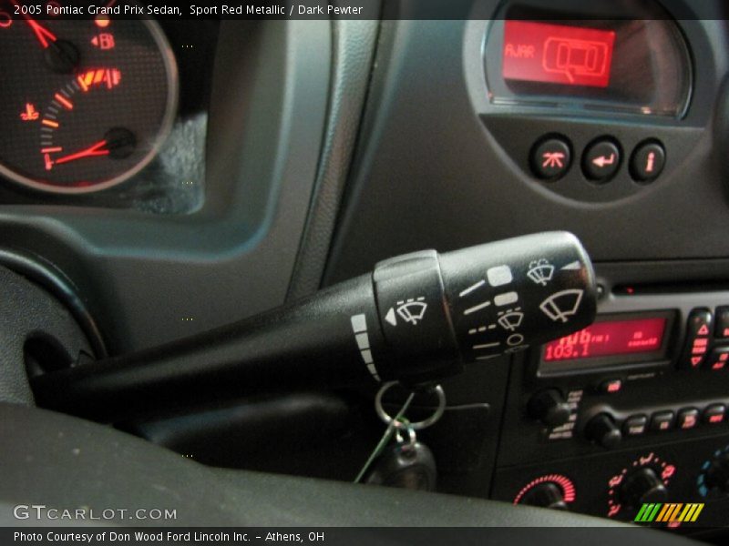 Sport Red Metallic / Dark Pewter 2005 Pontiac Grand Prix Sedan