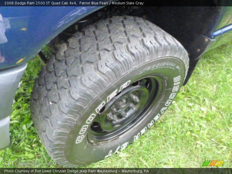 Patriot Blue Pearl / Medium Slate Gray 2008 Dodge Ram 2500 ST Quad Cab 4x4