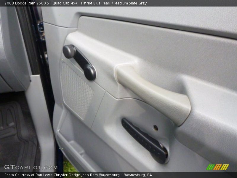 Patriot Blue Pearl / Medium Slate Gray 2008 Dodge Ram 2500 ST Quad Cab 4x4