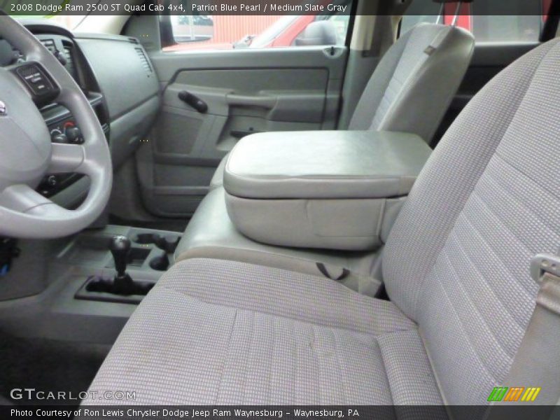 Patriot Blue Pearl / Medium Slate Gray 2008 Dodge Ram 2500 ST Quad Cab 4x4