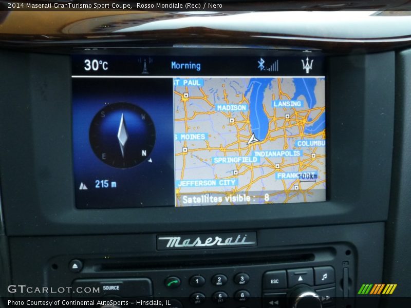 Navigation of 2014 GranTurismo Sport Coupe