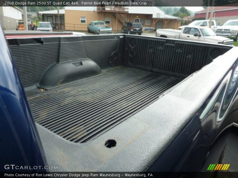 Patriot Blue Pearl / Medium Slate Gray 2008 Dodge Ram 2500 ST Quad Cab 4x4