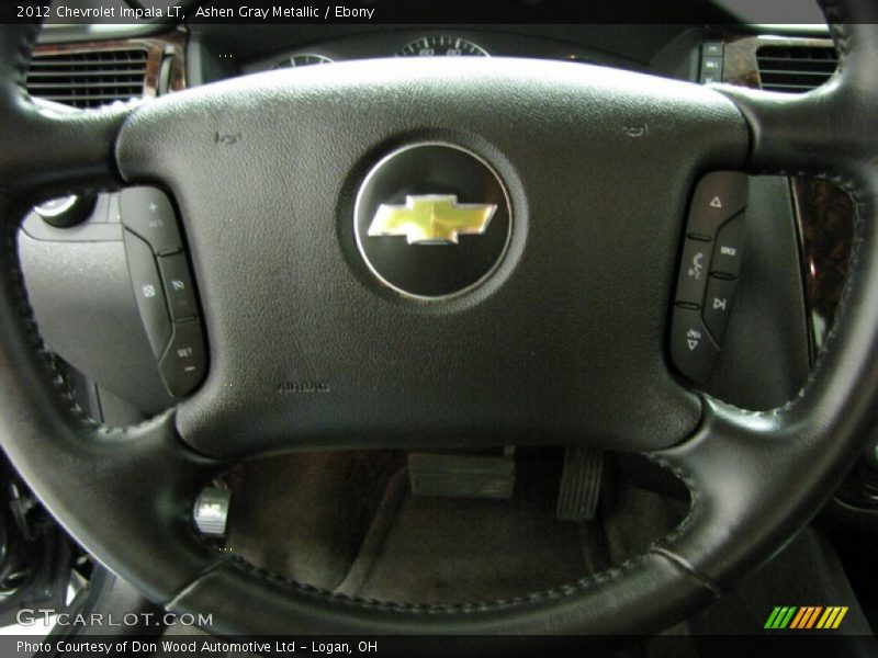 Ashen Gray Metallic / Ebony 2012 Chevrolet Impala LT