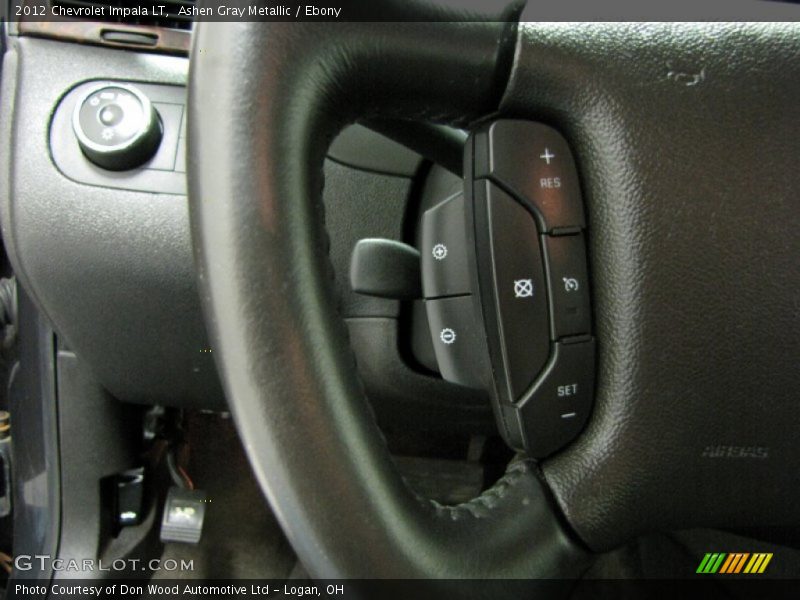 Ashen Gray Metallic / Ebony 2012 Chevrolet Impala LT