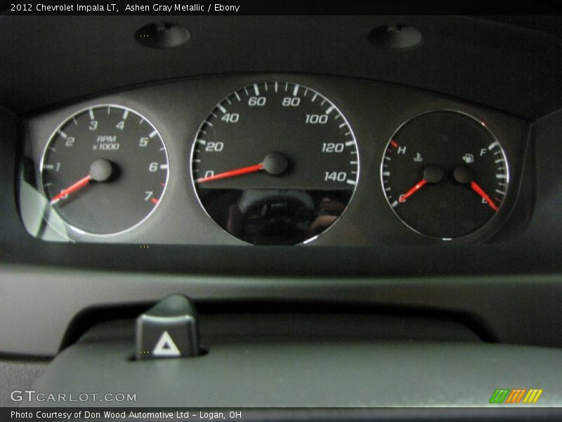 Ashen Gray Metallic / Ebony 2012 Chevrolet Impala LT