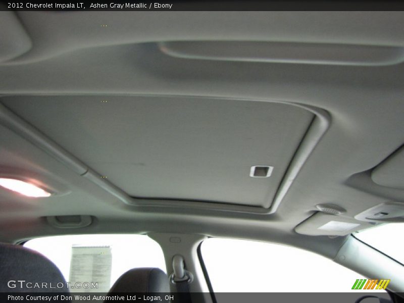 Ashen Gray Metallic / Ebony 2012 Chevrolet Impala LT