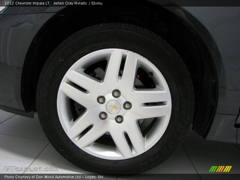 Ashen Gray Metallic / Ebony 2012 Chevrolet Impala LT