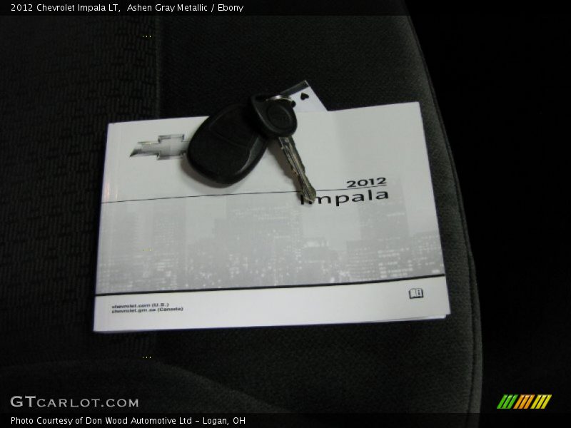 Ashen Gray Metallic / Ebony 2012 Chevrolet Impala LT