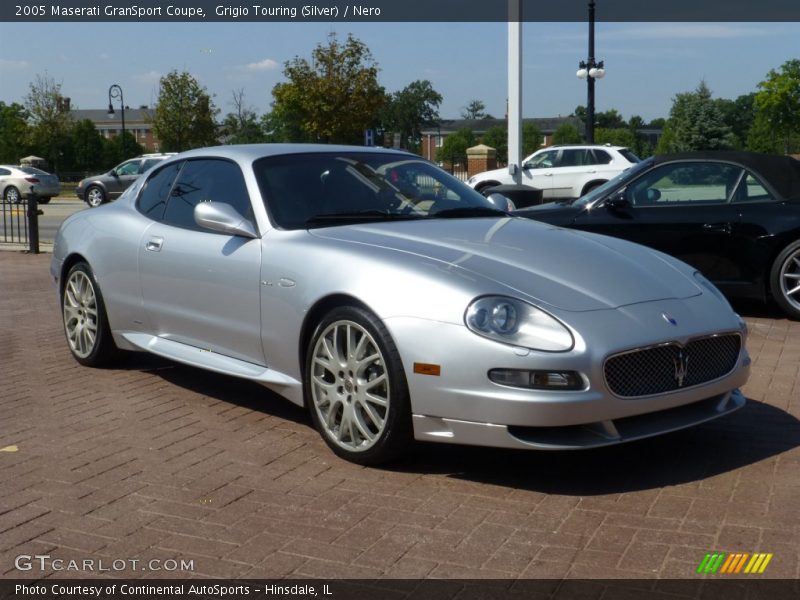 Grigio Touring (Silver) / Nero 2005 Maserati GranSport Coupe