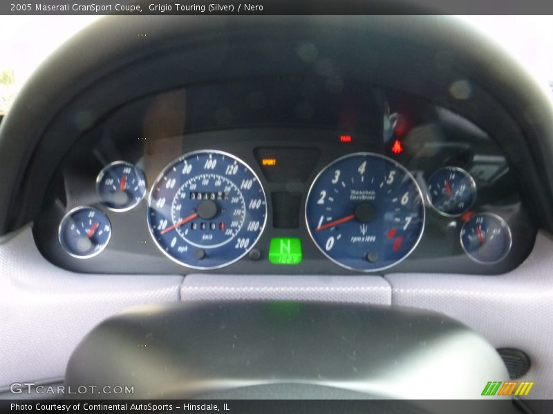  2005 GranSport Coupe Coupe Gauges