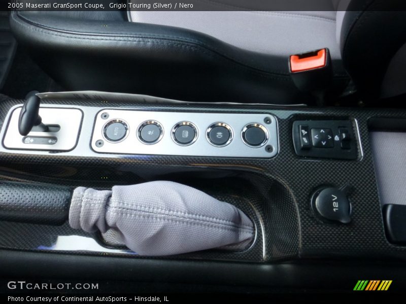 Controls of 2005 GranSport Coupe