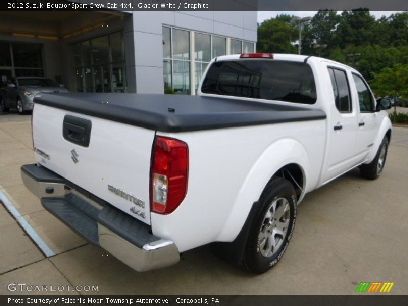 Glacier White / Graphite 2012 Suzuki Equator Sport Crew Cab 4x4
