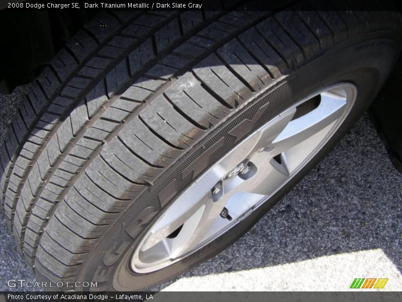 Dark Titanium Metallic / Dark Slate Gray 2008 Dodge Charger SE