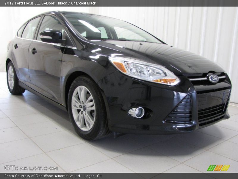 Black / Charcoal Black 2012 Ford Focus SEL 5-Door