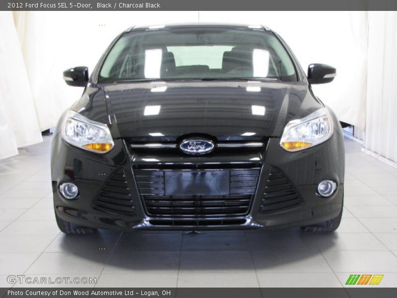 Black / Charcoal Black 2012 Ford Focus SEL 5-Door