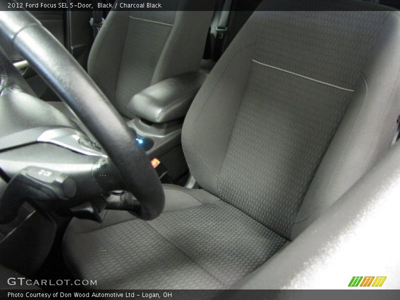 Black / Charcoal Black 2012 Ford Focus SEL 5-Door