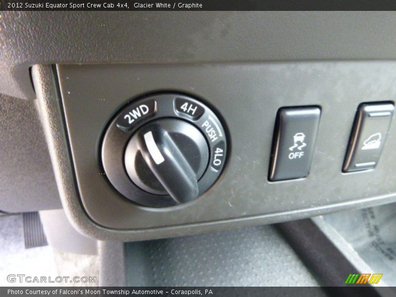 Controls of 2012 Equator Sport Crew Cab 4x4