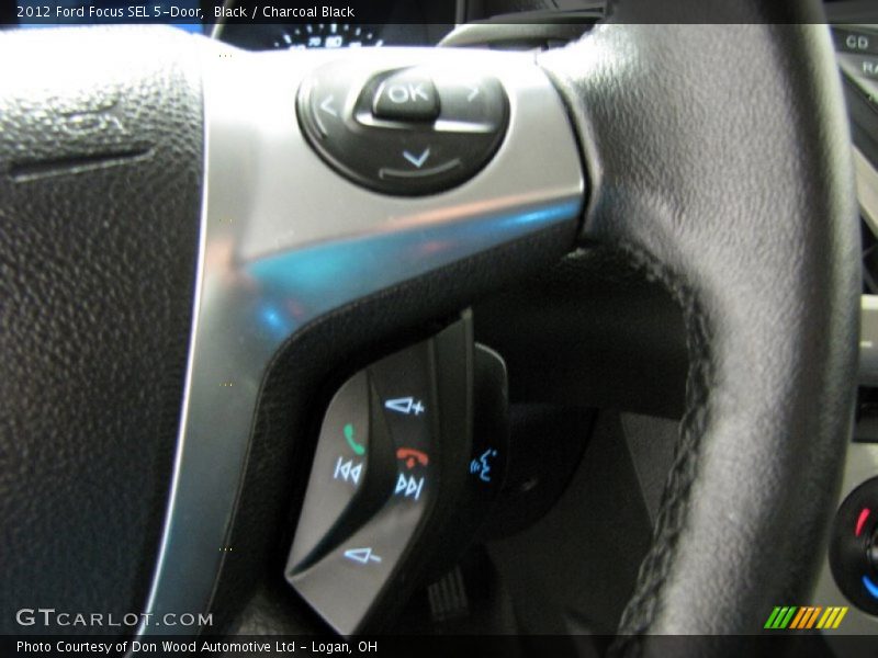 Black / Charcoal Black 2012 Ford Focus SEL 5-Door