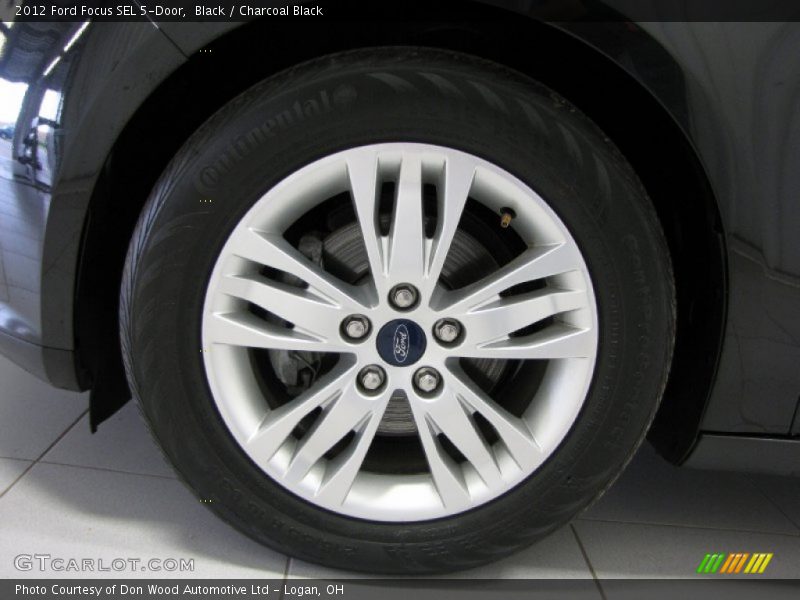 Black / Charcoal Black 2012 Ford Focus SEL 5-Door