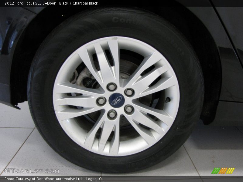 Black / Charcoal Black 2012 Ford Focus SEL 5-Door