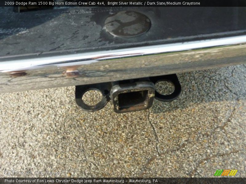 Bright Silver Metallic / Dark Slate/Medium Graystone 2009 Dodge Ram 1500 Big Horn Edition Crew Cab 4x4