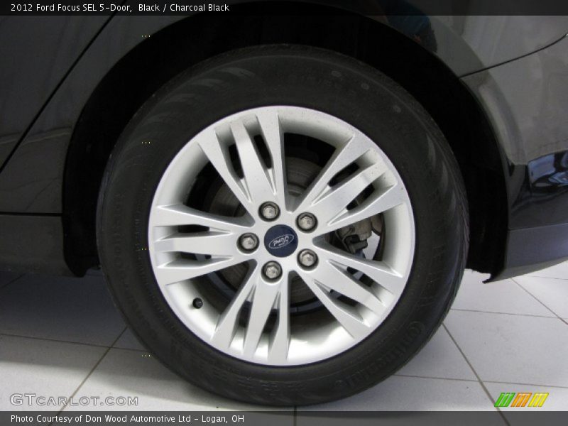 Black / Charcoal Black 2012 Ford Focus SEL 5-Door