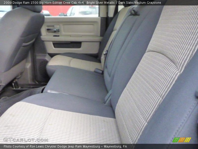 Bright Silver Metallic / Dark Slate/Medium Graystone 2009 Dodge Ram 1500 Big Horn Edition Crew Cab 4x4