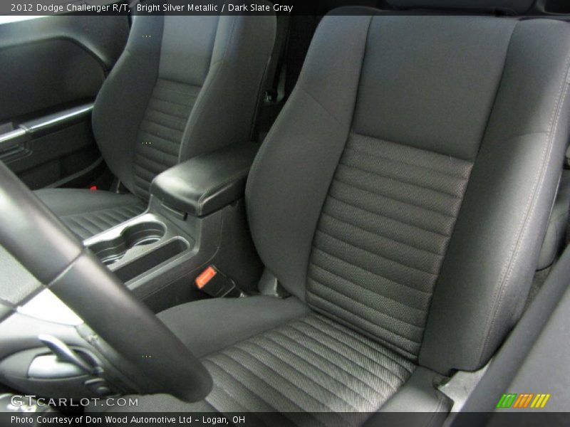 Bright Silver Metallic / Dark Slate Gray 2012 Dodge Challenger R/T