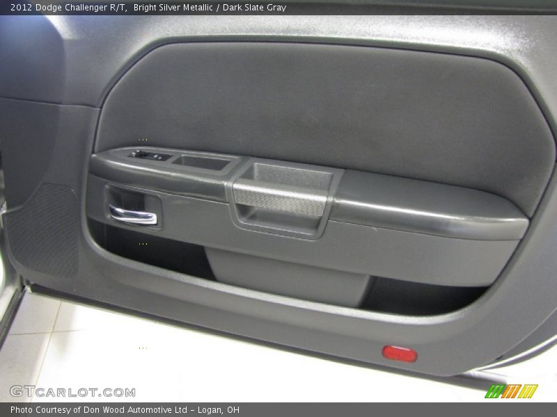 Bright Silver Metallic / Dark Slate Gray 2012 Dodge Challenger R/T