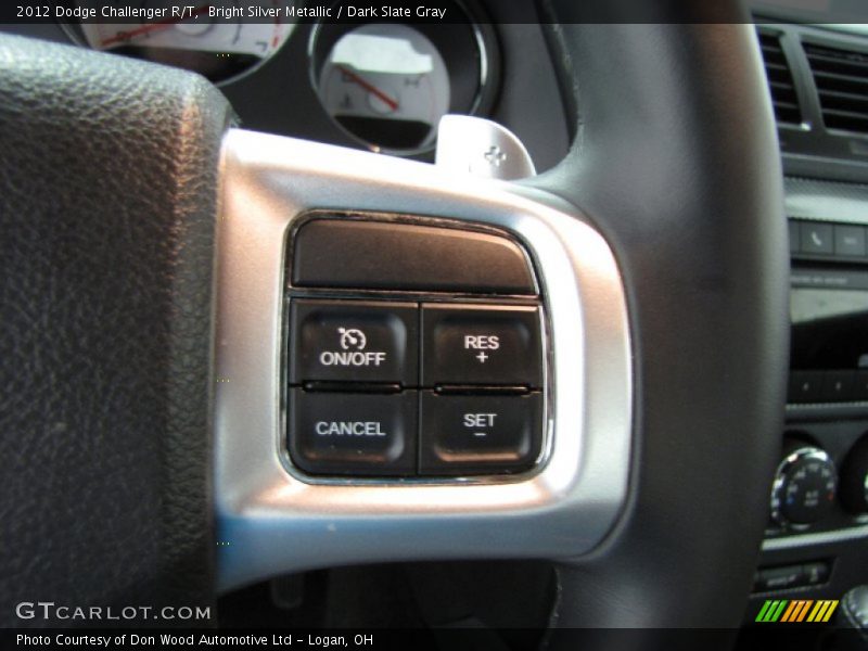 Bright Silver Metallic / Dark Slate Gray 2012 Dodge Challenger R/T
