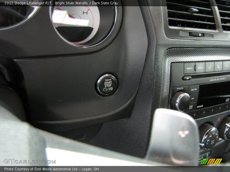 Bright Silver Metallic / Dark Slate Gray 2012 Dodge Challenger R/T