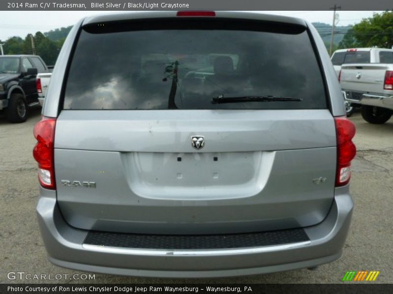 Billet Silver / Black/Light Graystone 2014 Ram C/V Tradesman