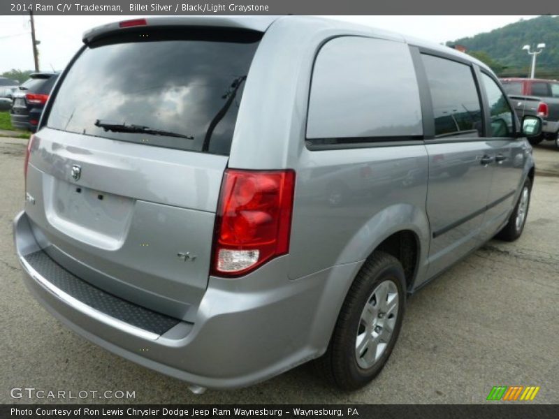 Billet Silver / Black/Light Graystone 2014 Ram C/V Tradesman