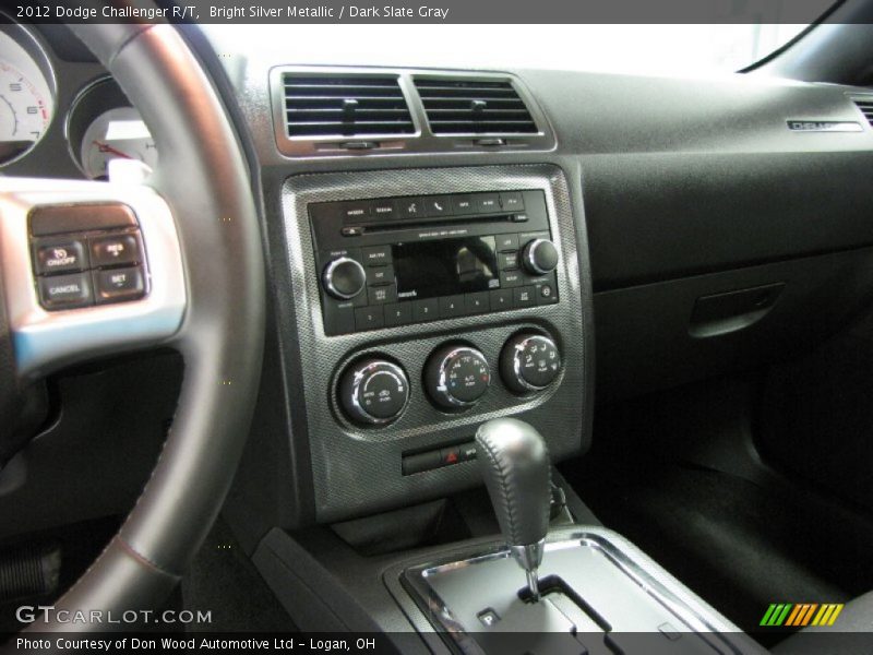 Bright Silver Metallic / Dark Slate Gray 2012 Dodge Challenger R/T