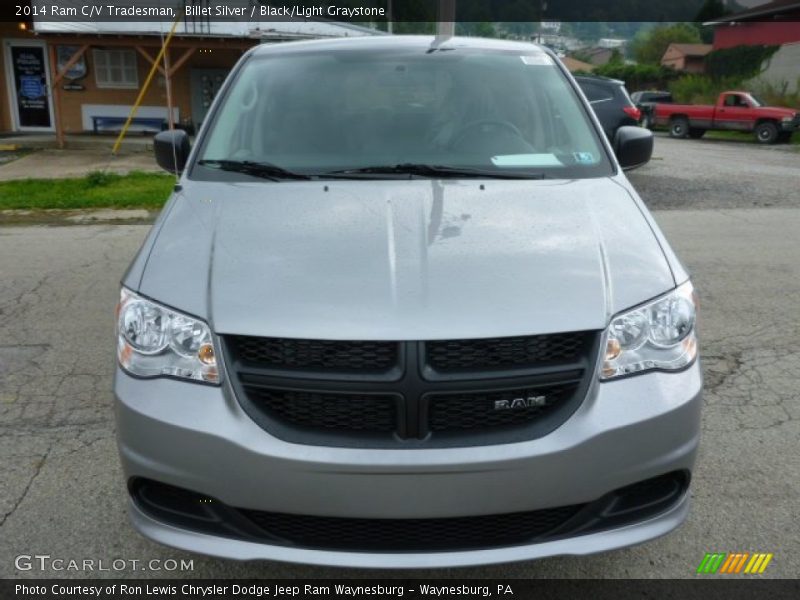 Billet Silver / Black/Light Graystone 2014 Ram C/V Tradesman