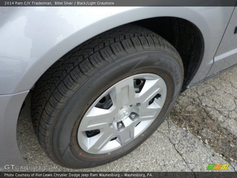 Billet Silver / Black/Light Graystone 2014 Ram C/V Tradesman