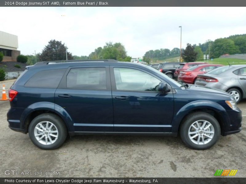  2014 Journey SXT AWD Fathom Blue Pearl