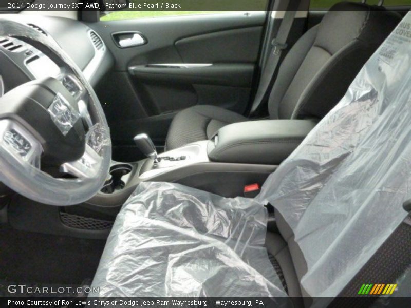 Fathom Blue Pearl / Black 2014 Dodge Journey SXT AWD