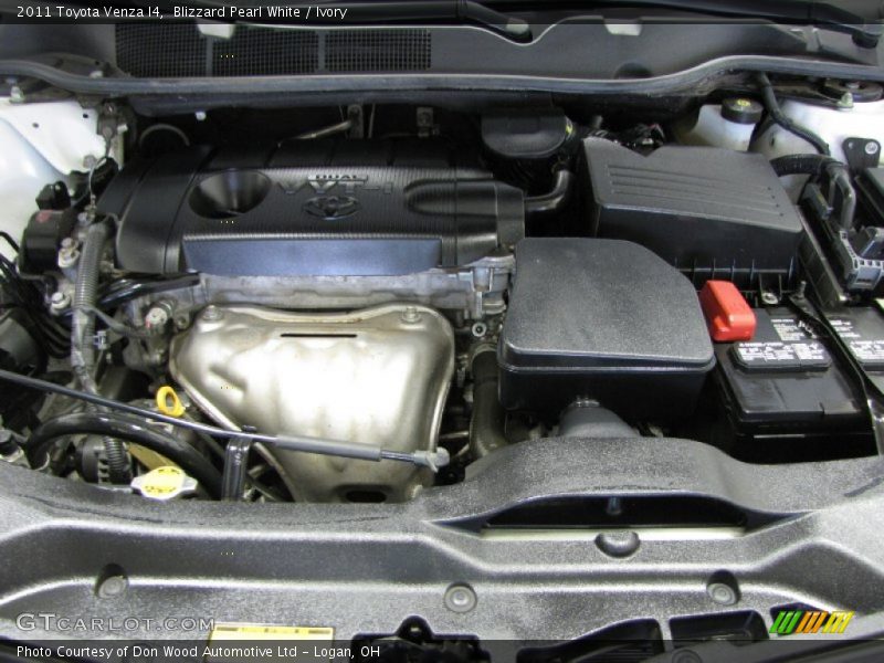 Blizzard Pearl White / Ivory 2011 Toyota Venza I4