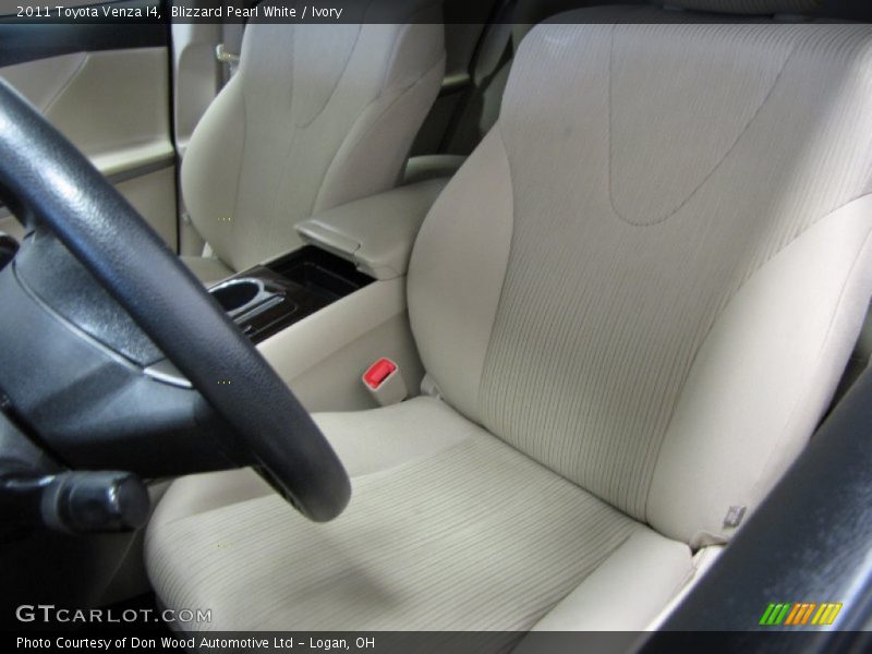 Blizzard Pearl White / Ivory 2011 Toyota Venza I4