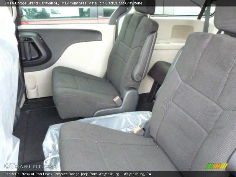 Maximum Steel Metallic / Black/Light Graystone 2014 Dodge Grand Caravan SE