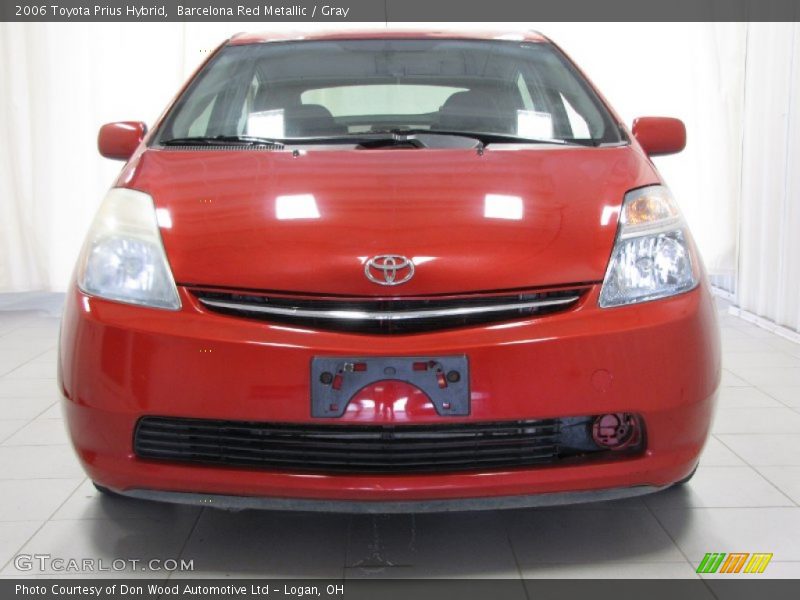 Barcelona Red Metallic / Gray 2006 Toyota Prius Hybrid