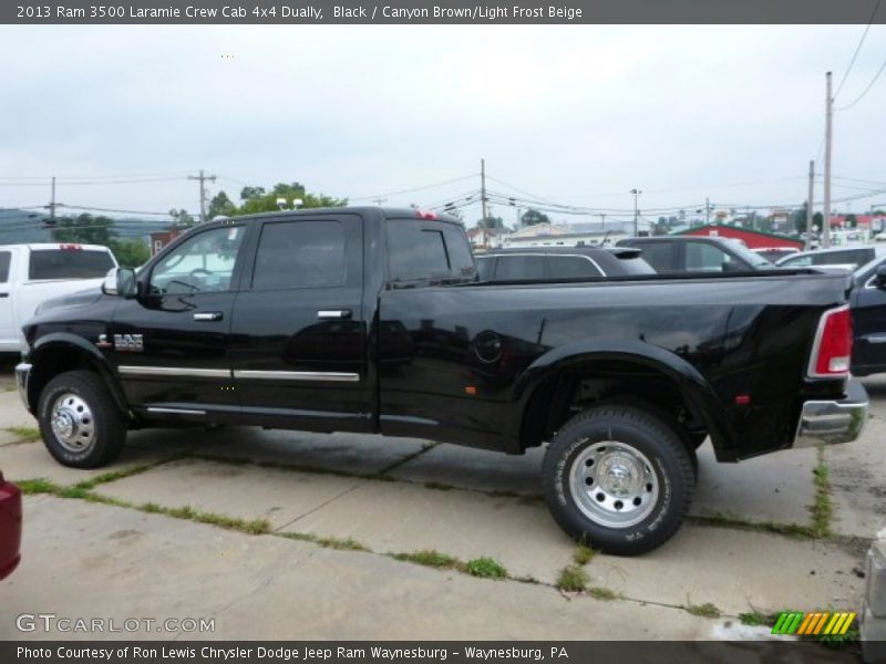  2013 3500 Laramie Crew Cab 4x4 Dually Black